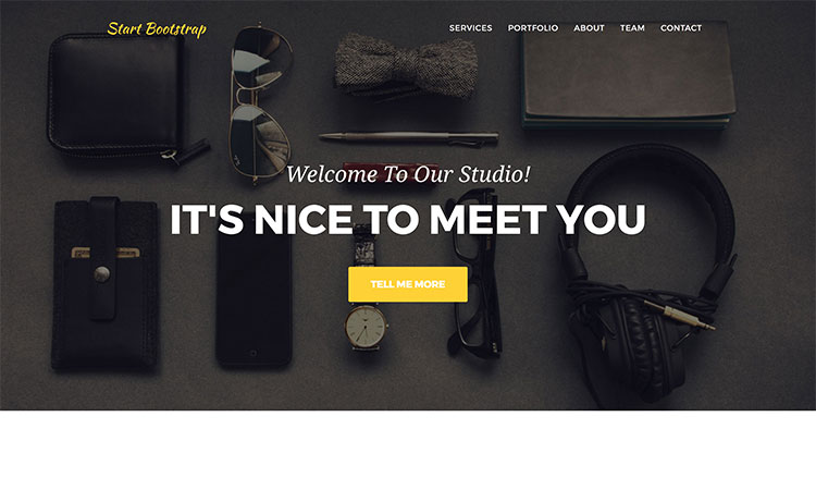 Free Bootstrap Agency Theme - Start Bootstrap