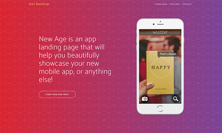 Free Bootstrap App Landing Page Theme - Start Bootstrap